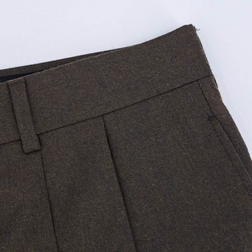 Jos A Bank Executive Collection Mens Pleated Dress Pants 36x30 Brown Wool Blend - Picture 5 of 11